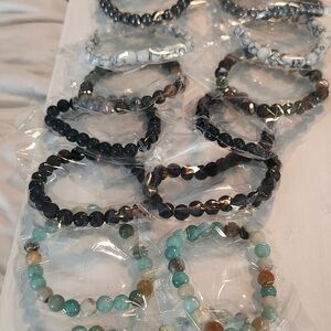 Elegant Multicolor Beaded Bracelets